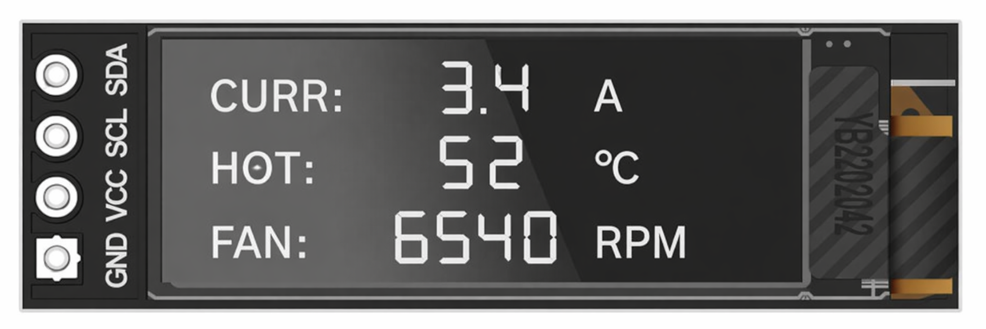 CryoSnap Add-On: 0.91" OLED Screen