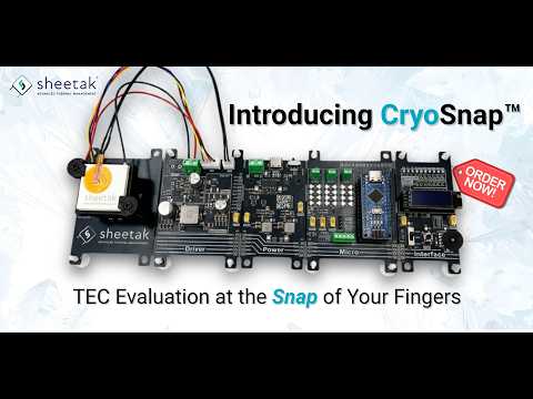 CryoSnap Thermoelectric Dev Kit